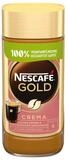 NESCAFE Kaffee, Nescafe Gold Crema l&ouml;slicher Kaffee circa 100 Portionen 200g