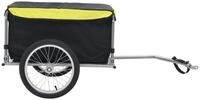 vidaXL Fahrradkinderanh&auml;nger gelb-schwarz Fahrrad-Lastenanh&auml;nger Schwarz und...