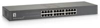 Levelone GSW-2457 - Switch - 24 x 10/100/1000 Netzwerk-Switch