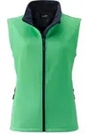 James & Nicholson Funktionsweste Damen Promo Softshell Vest / Wasserabweisend,