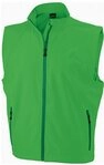 James & Nicholson Funktionsweste Herren Softshell Vest / Atmungsaktiv
