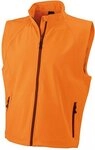 James & Nicholson Funktionsweste Herren Softshell Vest / Atmungsaktiv