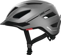 ABUS Fahrradhelm Pedelec 2 0 Fahrradhelm Erwachsenen und Jugendhelm S silver edition