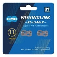 KMC Fahrradkette KMC Missinglink 11R EPT Silber 2 St&uuml;ck f. Kettenschloss 5,65mm