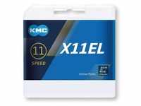 KMC Fahrradketten Schaltungskette X11EL Ti-N Gold, 1/2" x 11/128", 118 Glieder,...