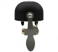 Crane Bell Co Fahrradklingel E-NE Stealth Black, &Oslash; Klemmung: 22.2mm bis 31.8mm