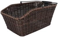 KlickFix Fahrradkorb KLICKfix Hinterradkorb Structura GT braun 44x24x20 cm