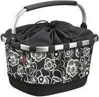 KlickFix Fahrradtasche CARRYBAG GT packtaschen fleur schwarz