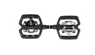 Look Plattformpedale LOOK Geo Trekking ROC Hybrid-Pedale schwarz Aluminium, SPD, Flat