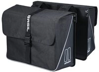 Basil Fahrradtasche Basil Doppeltasche Forte Double Bag schwarz 35 Liter