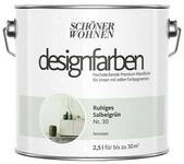 SCH&Ouml;NER WOHNEN FARBE Wand- und Deckenfarbe Ruhiges Salbeigr&uuml;n Nr. 30, Tropf-...