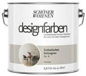 SCH&Ouml;NER WOHNEN FARBE Wand- und Deckenfarbe &Auml;sthetisches Betongrau Nr. 4,...