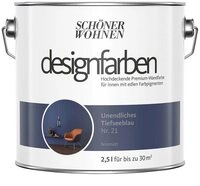 SCH&Ouml;NER WOHNEN FARBE Wandfarbe Sch&ouml;ner Wohnen Designfarben 2,5 Ltr....