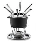 kela Fondue Comore, Allherdboden, 6 Fonduegabeln, emailliertes Gusseisen