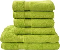 Dyckhoff Handtuch Set Siena, Walkfrottier (Set, 6-St), in tollen Unifarben