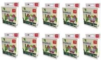HAC24 Fixierpflaster Bambus Pflaster Fu&szlig;pads (100 St&uuml;ck) mit Baumessig und