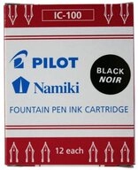 PILOT F&uuml;llfederhalter PILOT Tintenpatronen Namiki, f&uuml;r F&uuml;llhalter Capless, schwarz