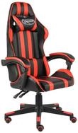 vidaXL B&uuml;rostuhl Gaming-Stuhl Schwarz und Rot Kunstleder (1 St)