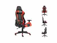 vidaXL Gamer Rotating Chair Red