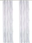 OTTO home Schiebegardine Dimona (2 St), Klettschiene, transparent, Polyester,...