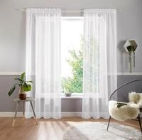 OTTO home Gardine Ari (1 St), Multifunktionsband, halbtransparent, Voile,...
