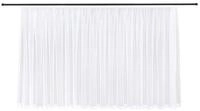 Gerster Gardine Jody (1 St), Kr&auml;uselband, transparent, Voile, Fertig