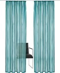 OTTO home Gardine Dimona (2 St), Kr&auml;uselband, transparent, Voile, 2er-Set,