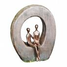 Granimex Gartenbrunnen Granimex Paris und Helena Polystone Wasserfall mit Pumpe und