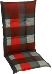 GO-DE Sitzauflage GO-De Mittellehner-Auflage 108 x 50 x 8 cm, rot