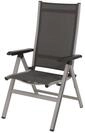 MWH Gartenstuhl MWH Klappsessel Elements silber-anthrazit Aluminium Gartensessel