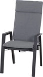 Siena Garden Gartensessel VALENCIA Move Sessel matt anthrazit, Gestell aus Aluminium,