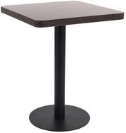 vidaXL Esstisch Bistrotisch Dunkelbraun 60x60 cm MDF (1-St)