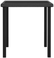 vidaXL Gartentisch 70 x 70 x 73 cm Garten-Esstisch Schwarz 70x70x73 cm...