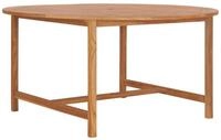 vidaXL Gartentisch 150 x 76 cm Gartentisch 150x76 cm Massivholz Teak Holz
