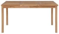 vidaXL Gartentisch, Outdoor Tisch 150x90x77 cm Massivholz Teak