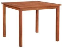 vidaXL Gartentisch 85 x 85 x 74 cm Gartentisch 85x85x74 cm Akazie Massivholz...
