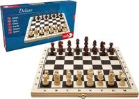 Noris Spiel Deluxe Holz Schach