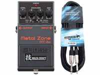 Boss by Roland E-Gitarre Boss MT-2w Metal Zone Waza Edition mit Kabel 3m