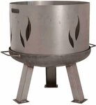Siena Garden Funkenschutzgitter Feuerschalenaufsatz f&uuml;r Feuerschale XXL 55 cm...