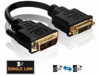 PureLink PureLink® - DVI/DVI Adapter - PureInstall 0,10m Video-Adapter