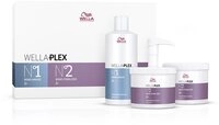 Wella Professionals Haarpflege-Set Wellaplex Salon Kit No. 1 & 2 500 ml