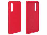Huawei Handyhülle Silikon Cover Case P30 rot