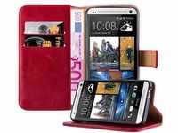 Cadorabo Handyhülle HTC ONE M7 HTC ONE M7, Klappbare Handy Schutzhülle -...