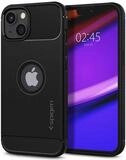 Spigen Backcover Spigen Rugged Armor Case Apple iPhone 13 - Schwarz