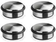 DEMA T&uuml;rstopper T&uuml;rstopper Edelstahl - Design 4er Set flach