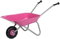 rolly toys&reg; Schubkarre rollyMetallschubkarre, silber/pink, f&uuml;r Kinder, Made in