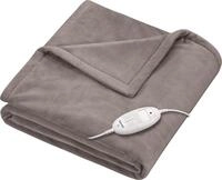 BEURER Heizdecke HD 75 Cosy Taupe, 6 Temperaturstufen, 180 x 130 cm, kuschelige