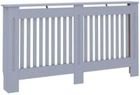 vidaXL Heizk&ouml;rper Heizk&ouml;rperverkleidung Anthrazit 152x19x81,5 cm MDF grau