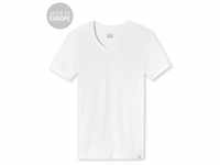 Schiesser V-Shirt Long Life Soft (1-tlg) weiß 8