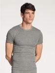 CALIDA T-Shirt Wool & Silk einzigartige Mel&eacute;-Optik, w&auml;rmend, atmungsaktiv, weich